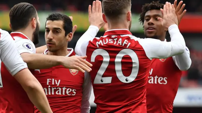 Asenal ji agrigade 5 merir AC nwere 1