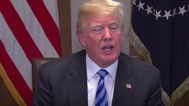 ترامب يصف المهاجرين غير الشرعيين بالحيوانات