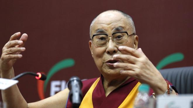 中国一贯坚决反对任何外国政要会见达赖喇嘛