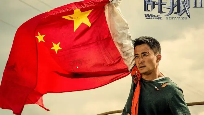 Ngô Kinh trong vai Chiến binh chó sói