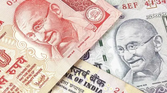 भारतीय नोटों पर गांधी के चित्र