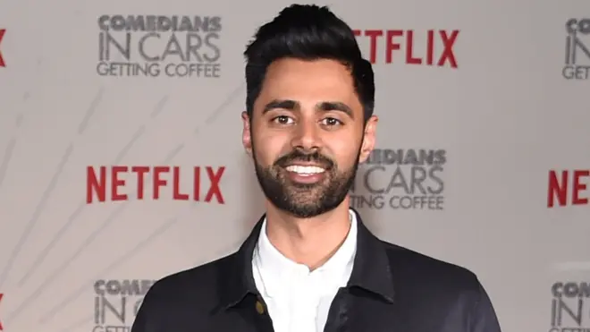 Comedian Hasan Minhaj at Classic Car Club Manhattan on June 25, 2018
