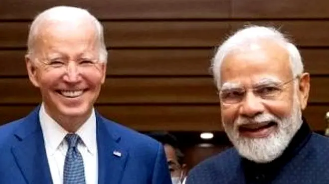 నరేంద్ర మోదీ, జో బైడెన్