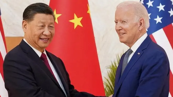 अमेरिकी राष्ट्रपति जो बाइडेन और चीनी राष्ट्रपति शी जिनपिंग