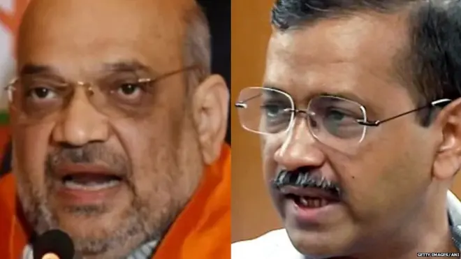 अमित शाह, केजरीवाल