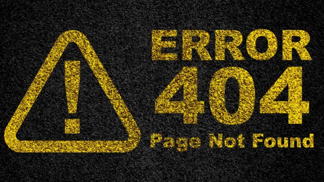 Ошибка 404