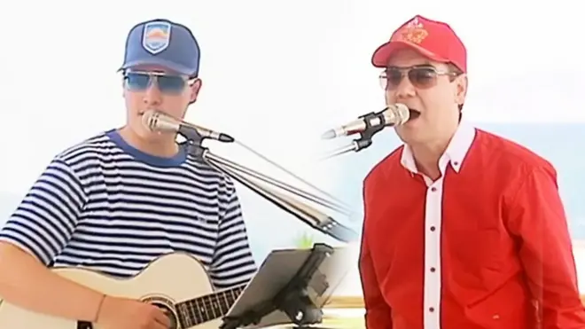 Президент Туркменистана и его внук