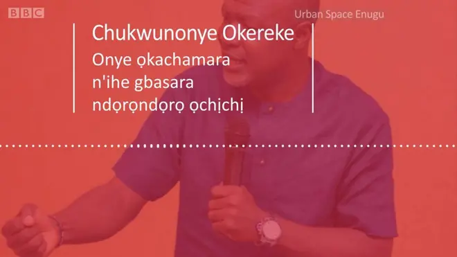 'Agụụ na-agụ ụmụNaịjirịa, ọrụ adịghị' - Chukwunonye Okereke