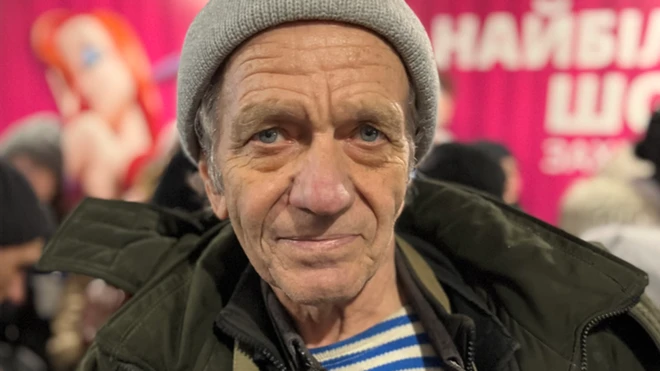 Like many other Ukrainians, Volodymyr Dehtyarov has no idea how long the exile will last