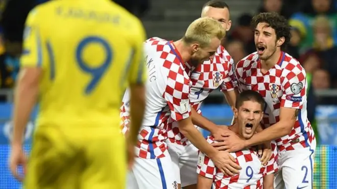 Матч Украина -Хорватия