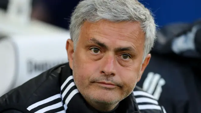 Manchester United manager Jose Mourinho