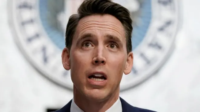 Josh Hawley es el primer senador republicano que dice que objetará los resultados electorales.