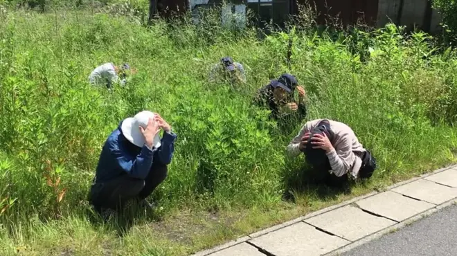 Simulacro de ataque aéreo