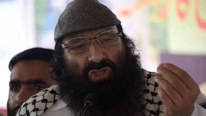 سید صلاح الدین انڈیا کے زیر انتظام کشمیر میں بر سرپیکار سب سے بڑی کشمیری عسکری تنظیم حزب المجاہدین کے سربراہ ہیں