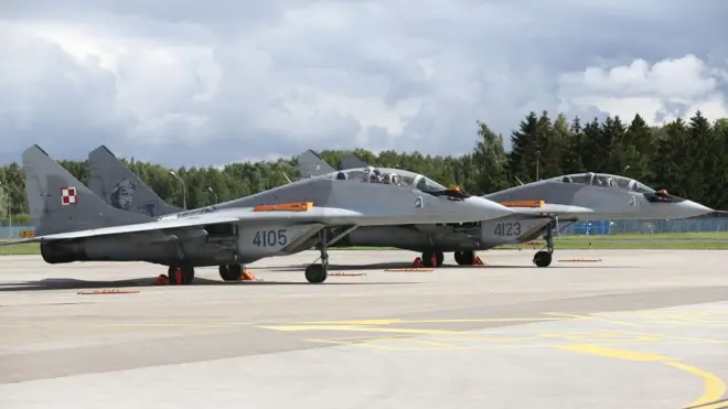 Rus yapımı MIG-29 savaş uçakları