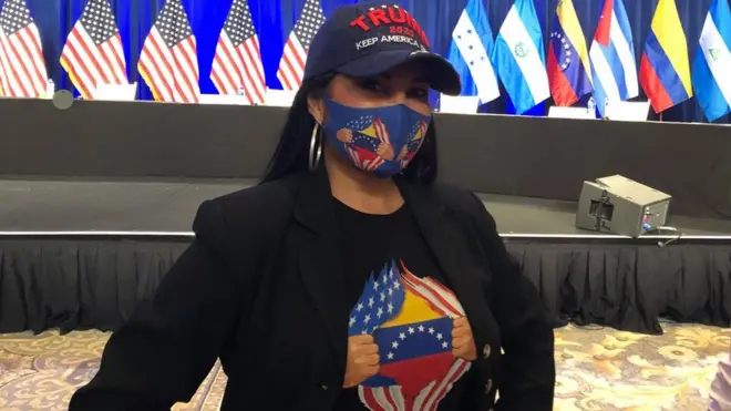 La actriz y cantante venezolana Lilibeth Morillo considera que Trump es un muro de contención contra el comunismo y el mundo.