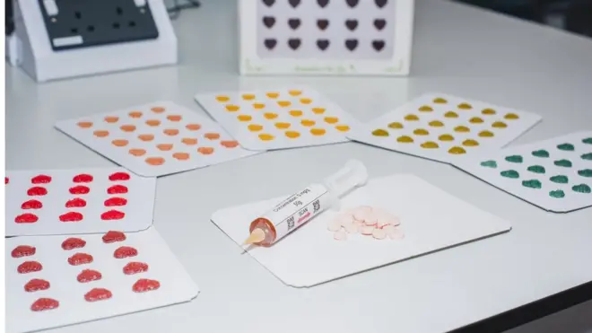 أدوية مطبوعة بتقنية ثلاثية الأبعاد