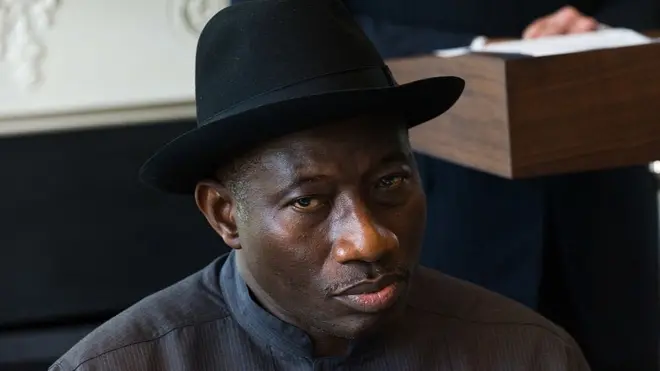 Former Nigeria president Dr. Goodluck Jonathan