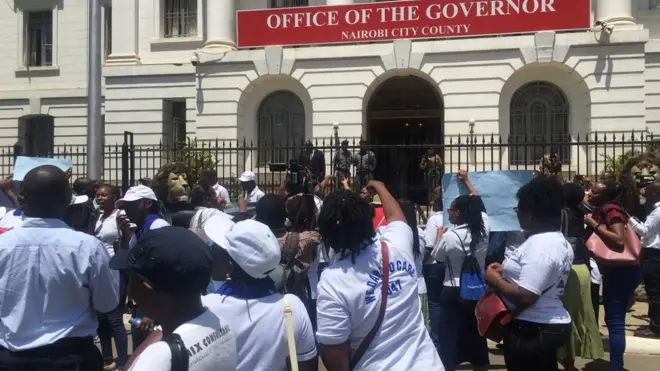 wahudumu wamegoma Nairobi