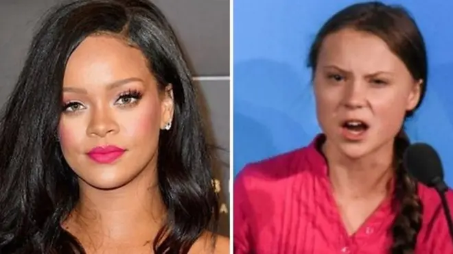 రిహానా గ్రెటా థన్బర్గ్