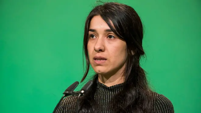 නාදියා මුරාද් 2014 නොවැම්බර් මස කැරලිකරුවන්ගෙන් බේරී පලා ගොස් යාසිඩි ප්‍රජාවේ අයිතීන් වෙනුවෙන් පෙනී සිටින ක්‍රියාකාරිනියක් බවට පත් විය