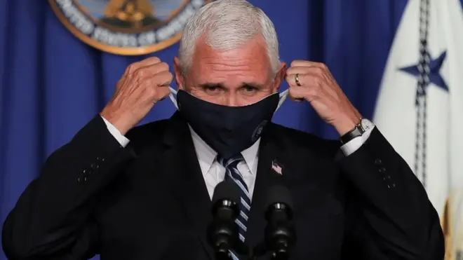 Vice President Mike Pence led the White House coronavirus task force