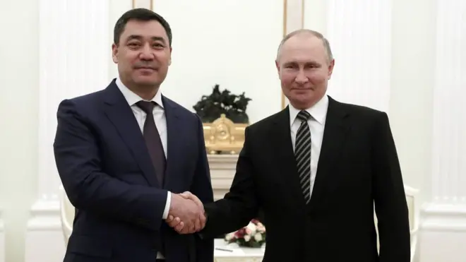 Путин менен Жапаров