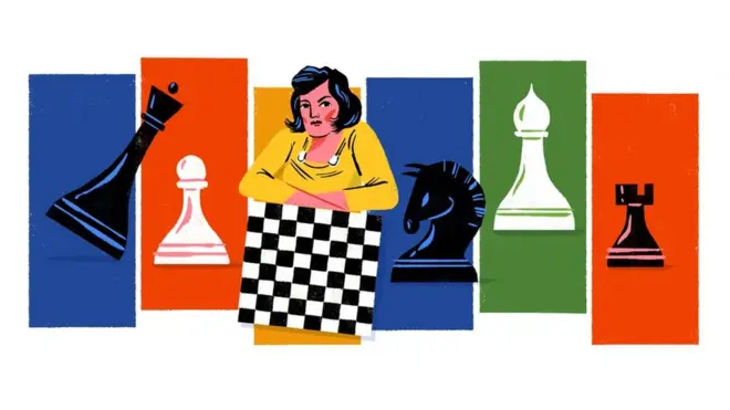 Google присвятив дудл українській шахістці, яка врятувала дітей з блокадного Ленінграда