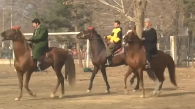 Ооганстанда улак чабыш