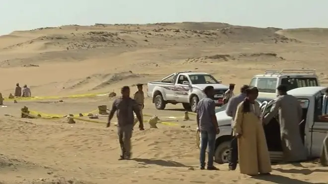 استهداف حافلة في المنيا