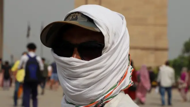 भारत तापमान