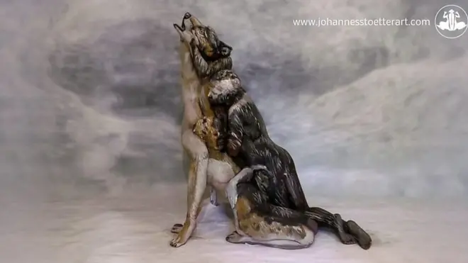 Una de las obras de Johannes Stötter