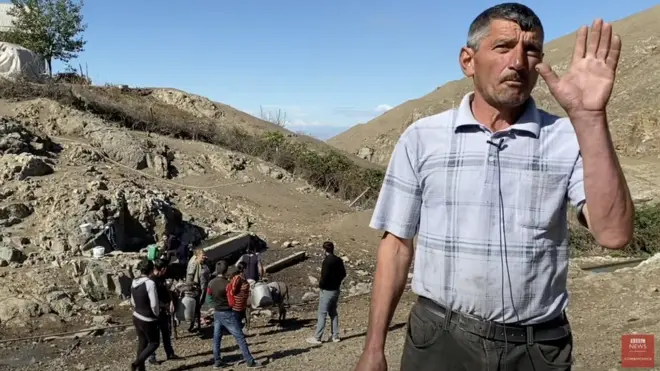 Şəmkir Ələsgərli kəndi su problemi yol problemi