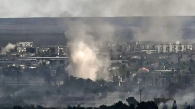 Donbas'ın Luhansk bölgesindeki Severodonetsk ve ikiz kent Lisiçansk Rus taarruzunun odağında