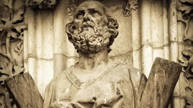 تم إعلان سان أندرو رسميا قديسا حاميا لاسكتلندا عام 1320