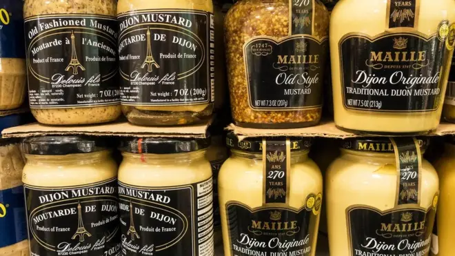 실제로 디종 머스타드는 전 세계 곳곳에서 만들어진다