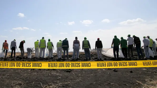 Site of the Ethiopian Airlines crash