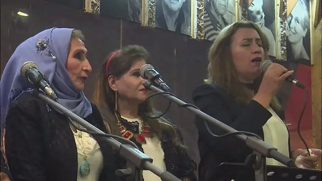 فرقة نسائية عراقية تحي الأغاني التراثية