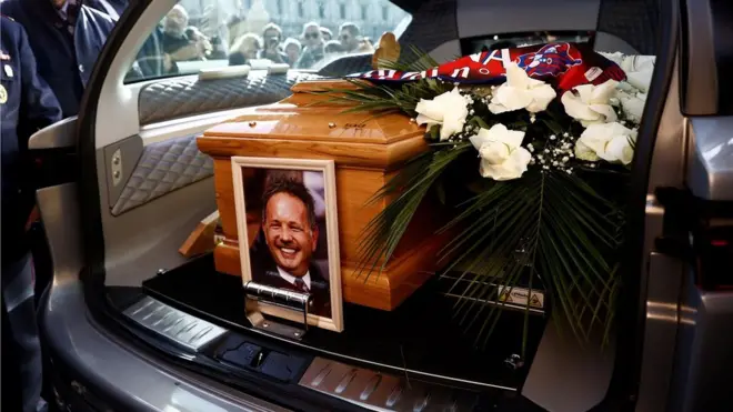 Sahrana Siniše Mihajlovića