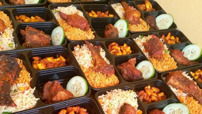Food vendors torchlight say many customers prefer to order dia food despite say na house dem dey most times