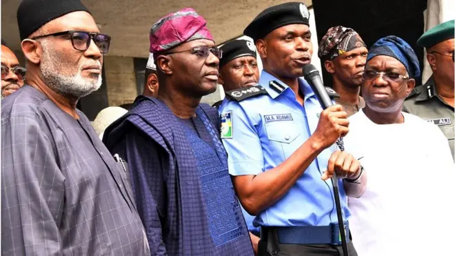 Adamu sọ pe ajọ ọlọpaa yoo ṣatilẹyin fun awọn eeyan lati ri pe agbegbe wọn wa ni alafia