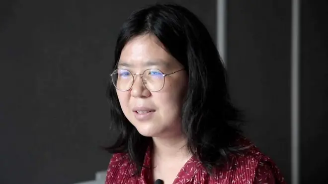 "الروح المتمردة" التي سجنت بسبب تقاريرها عن ووهان