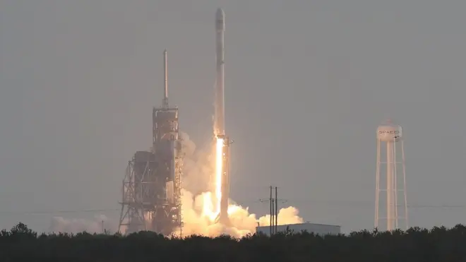 Запуск ракеты