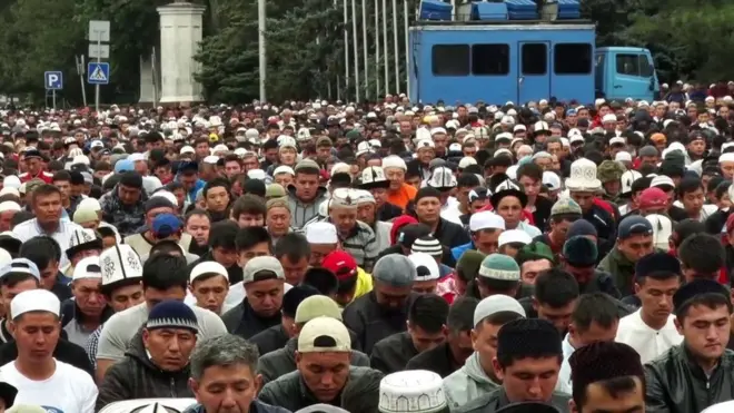 Бишкектеги айт намазы