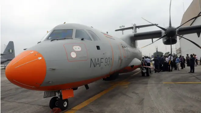 Nigeria airforce plane