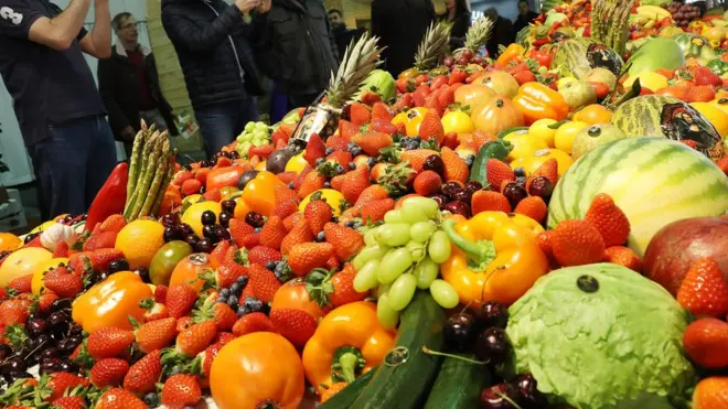 овочі і фрукти