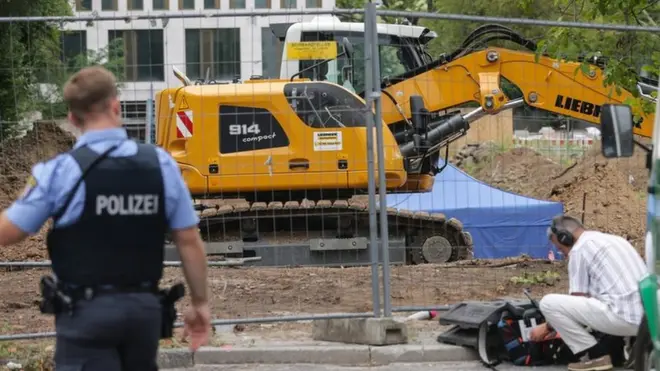 The British bomb was found on Wismarer Strasse, which is close to the city centre.