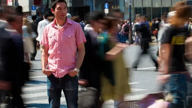 Мужчина в городе