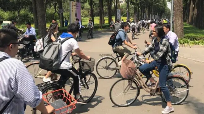 Велосипеди в Шанхаї