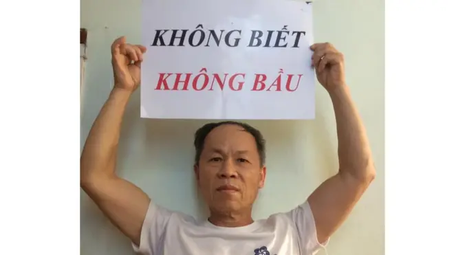 Ông Trương Văn Dũng đăng hình trên Facebook cá nhân tháng Năm 2021